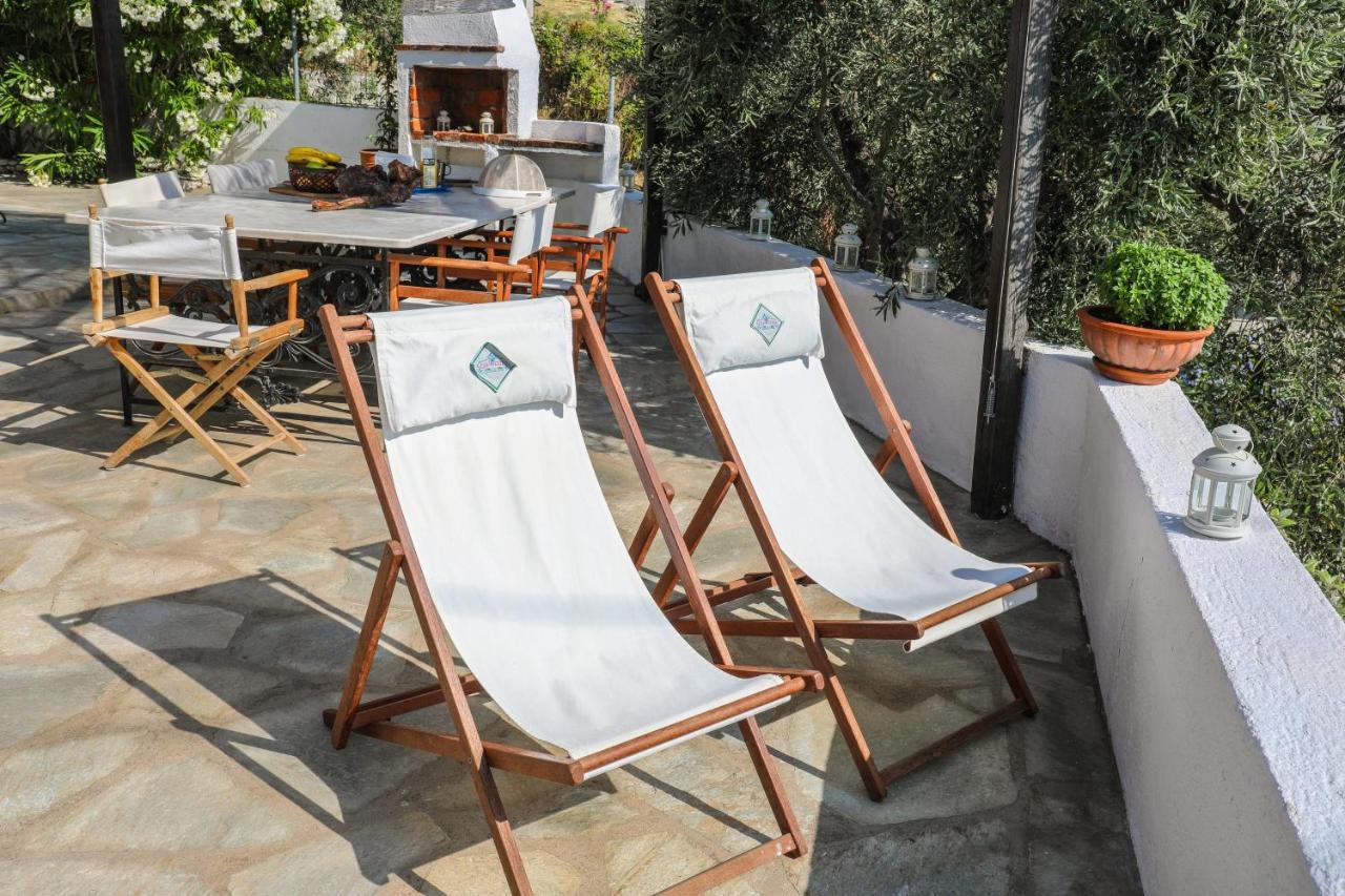 Golden View Villa Skiathos stad Exteriör bild
